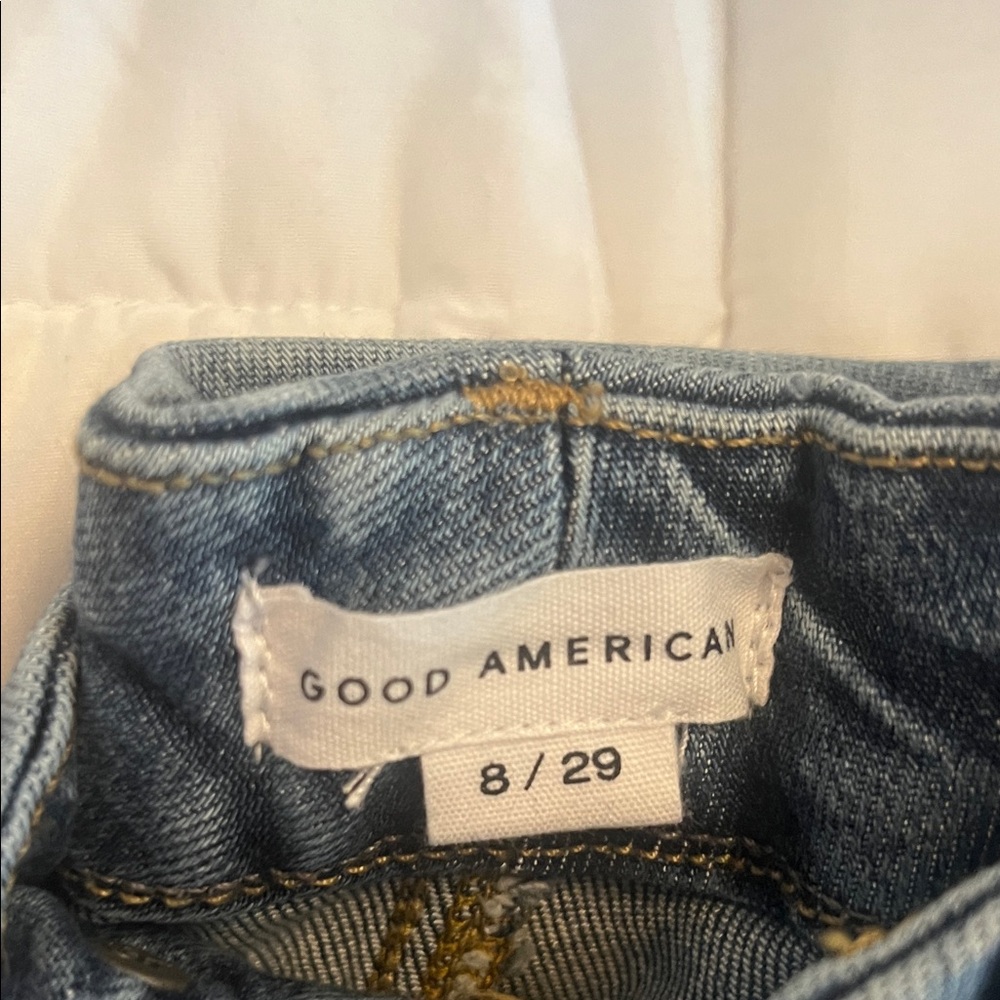 Classic Good American Blue Denim Jeans - Picture 2 of 5